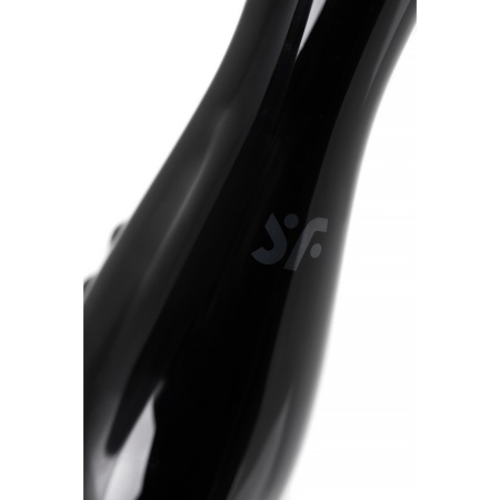 Satisfyer Dazziling Crystal - стеклянный фаллоимитатор с рельефом